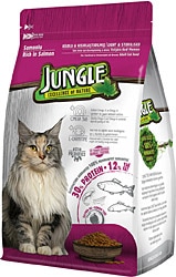 Jungle Sterilised Somonlu Kısırlaştırılmış 500 gr Yetişkin Kuru Kedi Maması