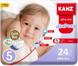 Kanz 5 Numara Junior 24'lü Bebek Bezi