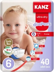 Kanz 6 Numara XLarge 40'lı Bebek Bezi