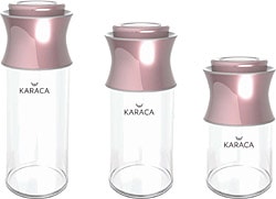 Karaca 12610010022 Rosegold 3 Parça L/M/S Kavanoz Seti