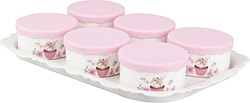 Karaca Apricot Cupcake 13 Parça Kahvaltılık Seti