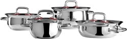 Karaca Osaka PowerSteel Pro 316 Çelik 8 Parça Tencere Seti