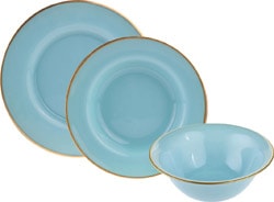 Karaca Retro New Mint 18 Parça 6 Kişilik Yemek Takımı