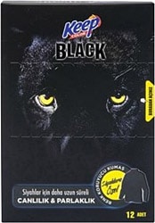 Keep 12'li Black Renk Koruyucu Mendil
