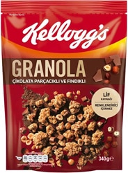 Kellogg's Çikolata Parçalı ve Fındıklı Granola 340 gr