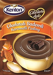Kenton Çikolata Aşkı Bademli Karamelli 100 gr Puding