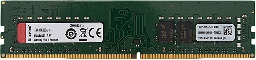 Kingston 16 GB 3200 MHz DDR4 CL22 KVR32N22D8/16 Ram