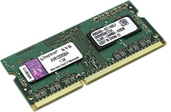 Kingston 4 GB 1333 MHz DDR3 CL9 SODIMM KVR13S9S8/4 Ram