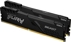 Kingston Fury Beast 16 GB (2x8) 3200 MHz DDR4 CL16 KF432C16BBK2/16 Ram