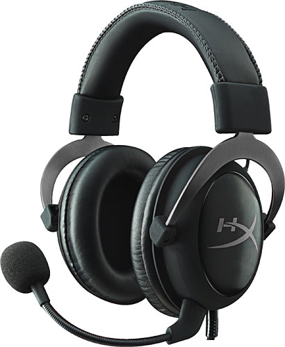 HyperX Cloud II 7.1 KHX-HSCP-GM Kablolu Mikrofonlu Kulak Üstü Oyuncu Kulaklığı Gri