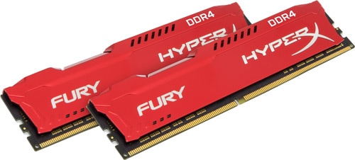 HyperX FURY DDR4 2666Mhz 16GB×2枚 Kingston Hyperx Fury 16GB(2x8) 2666MHz DDR4 HX426C16FR2K2/16