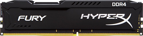 Kingston HyperX Fury Black 4 GB 2133MHz DDR4 HX421C14FB/4 Bellek
