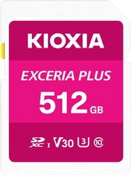 Kioxia Exceria Plus 512 GB 100 MB/s UHS-I LNPL1M512GG4