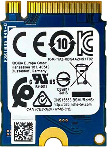 Kioxia 256 GB KBG40ZNS256G M.2 PCI-Express 3.0 SSD