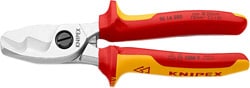 Knipex 95 16 200 Çift Bıçaklı Kablo Makası