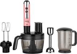 Korkmaz A457-03 Mia Multi Pembe Krom 1300 W Blender Seti