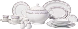 Korkmaz A8047 Bianca Collection 86 Parça Yuvarlak Yemek Takımı