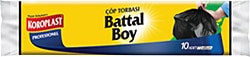 Koroplast Battal Boy 72x95 cm 10'lu Çöp Torbası