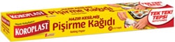 Koroplast Hazır Kesilmiş 20 Yaprak Pişirme Kağıdı