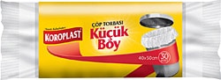 Koroplast Güçlü Küçük Boy Çöp Poşeti 30'lu