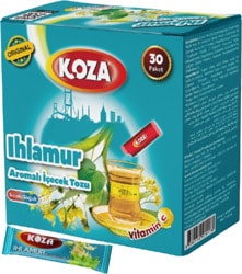 Koza Tek İçimlik Ihlamur Aromalı Toz İçecek 30'lu