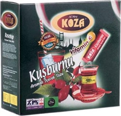 Koza Tek İçimlik Kuşburnu Aromalı Toz İçecek 50'li