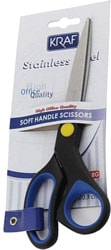 Kraf Kauçuk Saplı Makas 20 cm