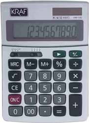 Kraf HM-130 12 Haneli Masaüstü Hesap Makinesi