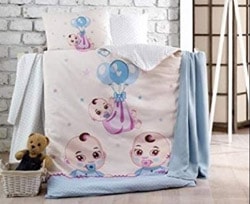 Kristal Babies Blue Bebek Nevresim Takımı