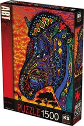 KS Games The Zebra 1500 Parça Puzzle