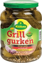 Kühne Alman Tipi Barbekü 670 ml Salatalık Turşusu