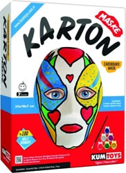 Kumtoys Karton Maske Kutulu