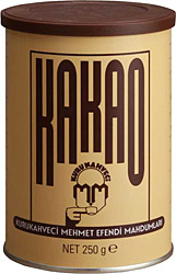 Kurukahveci Mehmet Efendi 250 gr Teneke Kakao