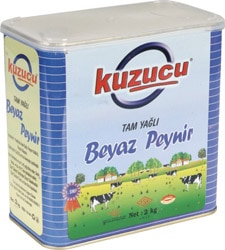 Kuzucu Tam Yağlı Beyaz Peynir 2 kg