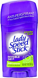 Lady Speed Stick Invisible Powder Fresh Deodorant 39.6 gr