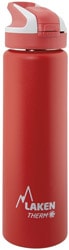 Laken Summit Kırmızı 750 ml Paslanmaz Çelik Termos
