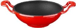 Lava Döküm Metal Kulplu 16 cm Wok Tava