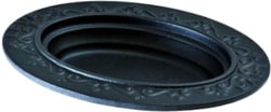 Lava Döküm Oval 28x20 cm Döner Kebap Tabağı
