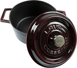 Lava Premium Yuvarlak Majolik 20 cm Döküm Tencere