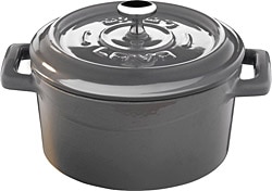 Lava Trendy Gri 10 cm Mini Döküm Tencere