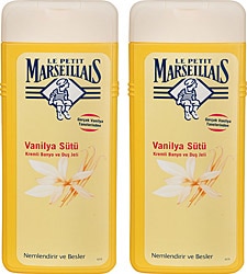 Le Petit Marseillais Vanilya Sütü Duş Jeli 400 ml 2 Adet