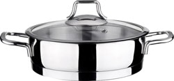 Leggno VIT1316SHK20 Cam Kapaklı 20 cm Çelik Sahan