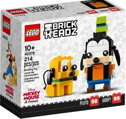 Lego 40378 BrickHeadz Goofy and Pluto