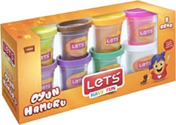 Lets 8 Renk 448 gr Oyun Hamuru L8358