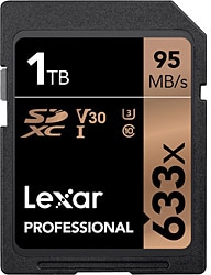 Lexar 1 TB 633x SDXC UHS-I SD Kart