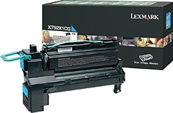 Lexmark X792X1CG Mavi Toner