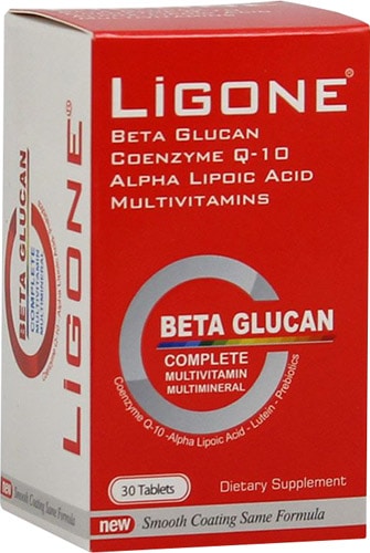 Ligone Beta-Glucan Probiotic Multivitamin 30 Tablet