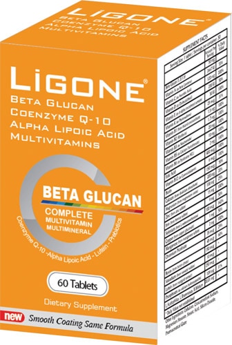 Ligone Beta Glucan Probiotic Multivitamin 60 Kapsül