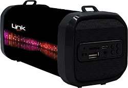 LinkTech R105 Outdoor 3 W USB Micro SD Aux FM Radyolu Taşınabilir Kablosuz Bluetooth Hoparlör