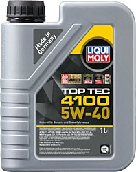 Liqui Moly Top Tec 4100 5W-40 1 lt Motor Yağı
